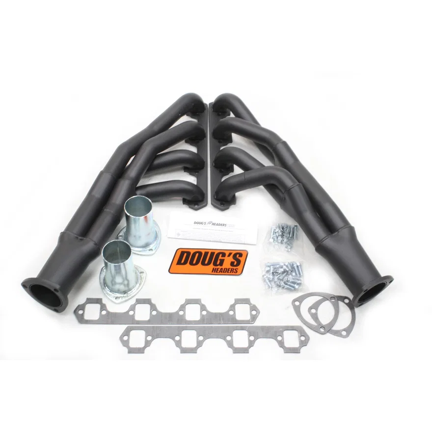 Tri Y Header 66-70 Ford 351W Windsor W/O EGR/A.I.R. 1 3/4-2" Primary 2 1/2" Collector Black Hi Temp Coated
