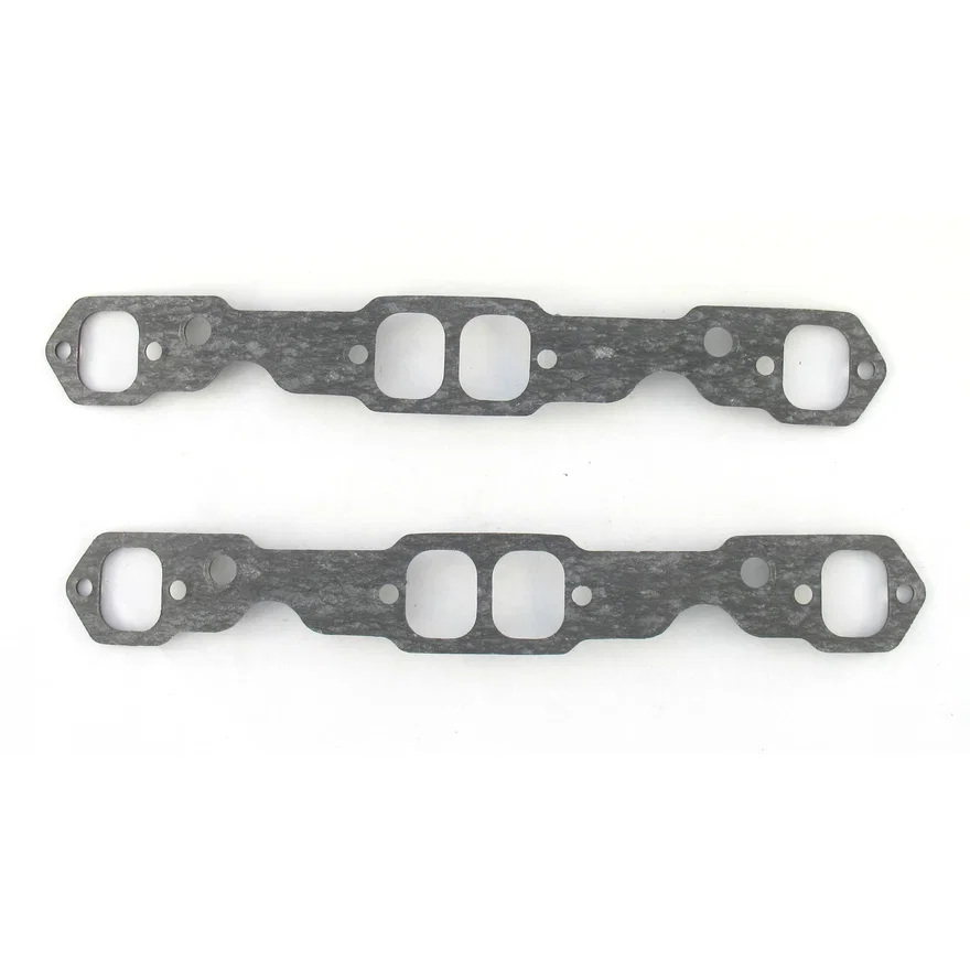 SB Chevrolet 283-400 large rectangle port Header Flange Gaskets