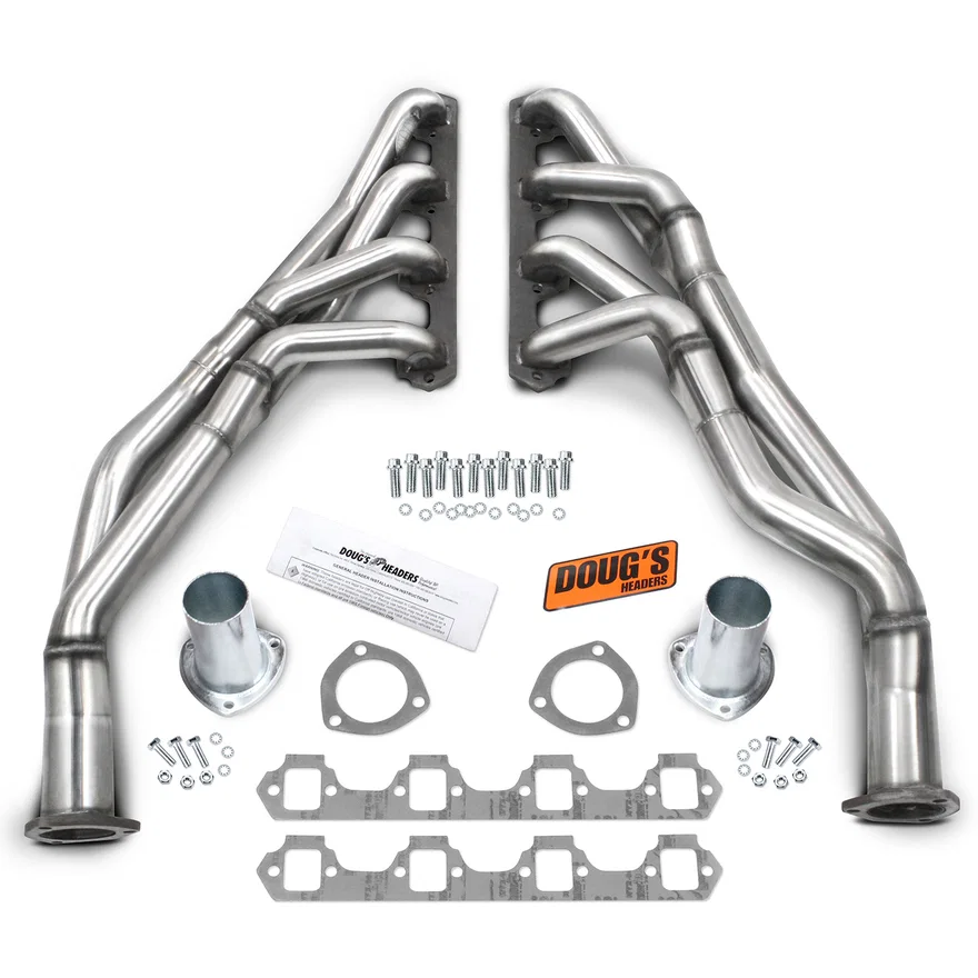 Tri Y Header 60-65 Falcon 260-302 SBF Automatic Trans 1 5/8-2" Primary 2 1/2" Collector 304 Stainless