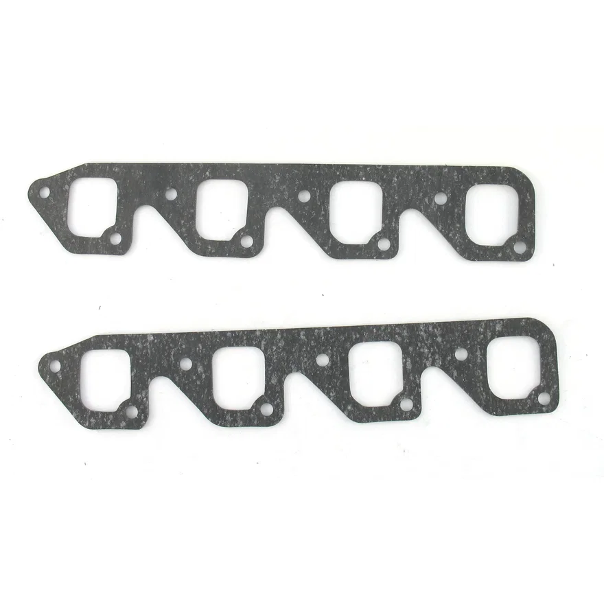 Ford 351C (4bbl head)square  port Header Flange Gaskets