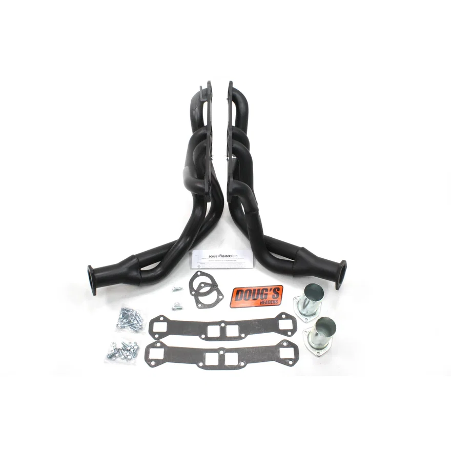 Tri Y Header 58-64 Chevy 348-409 W Block 1 3/4-2" Primary 2 1/2" Collector Black Hi Temp Coated