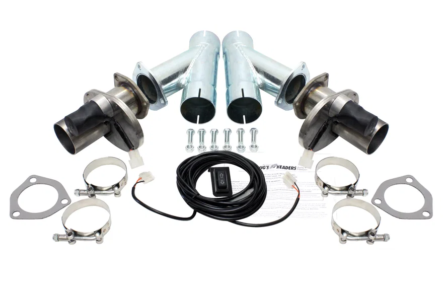 Electric Cut-Out 2 1/2" Pair with Hook-Up Kit