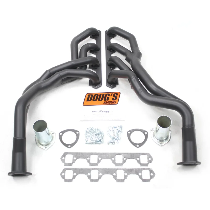 Tri Y Header 62-65 Fairlane 260-302 SBF 1 5/8-2" Primary 2 1/2" Collector Black Hi Temp Coated