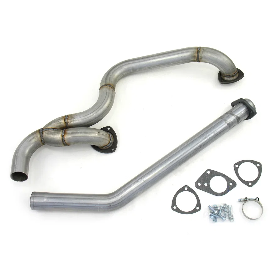 2.5" 409 Stainless Steel Y-Pipe Camaro Small Block Chevrolet 82-92
