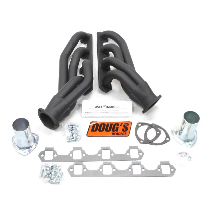 Mid Length Header 65-73 Mustang 260-302 SBF 1 5/8" Primary 3" Collector Black Hi Temp Coated