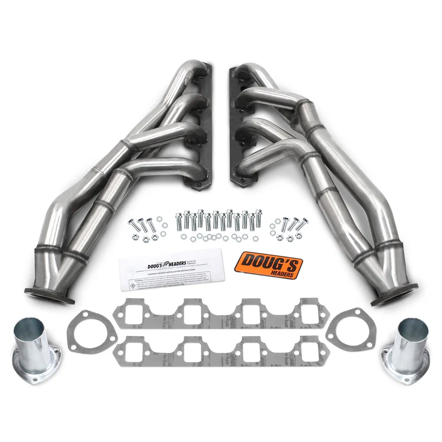 Tri Y Header 65-70 Mustang 260-302 SBF W/O EGR/A.I.R. Automatic Trans 1 5/8-2" Primary 2 1/2" Collector 304 Stainless