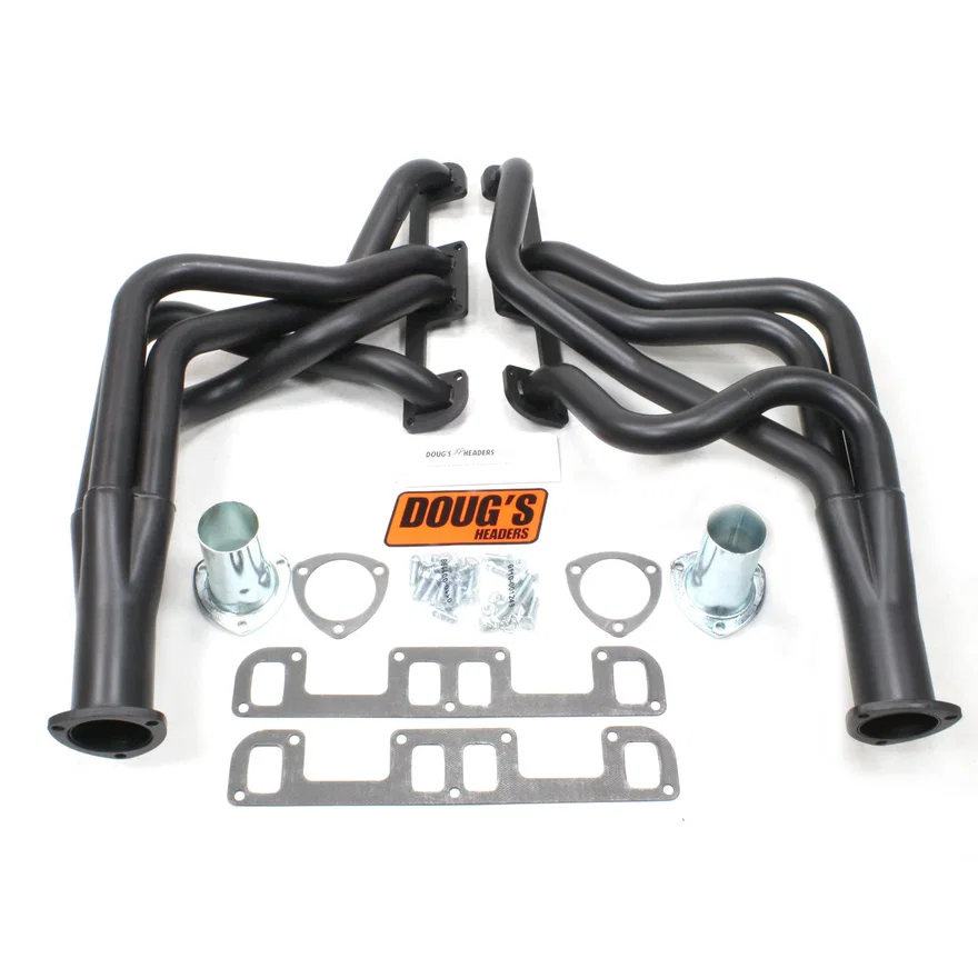 1 3/4" 4-Tube Full Length Header Buick Regal 350 68-72 Hi-Temp Black Coating