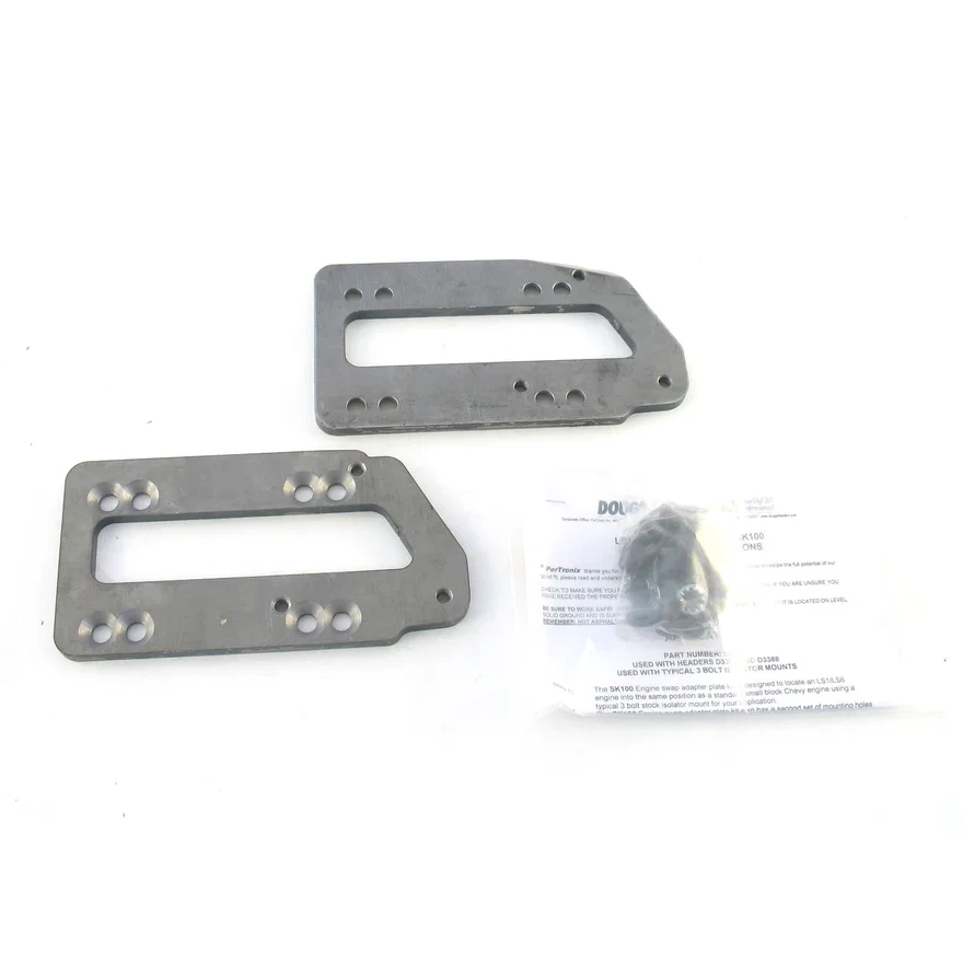 Motor Mount Adapter Plate Kit for LS1/LS6 GM engines into 67-81 Camaro 64-72 Chevelle