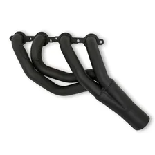 Mid Length Header 67-69 F Body, 68-74 X Body 4.8-6.2L LS Engine Swap 1 7/8" Primary 3" Collector Black Hi Temp Coated image 2