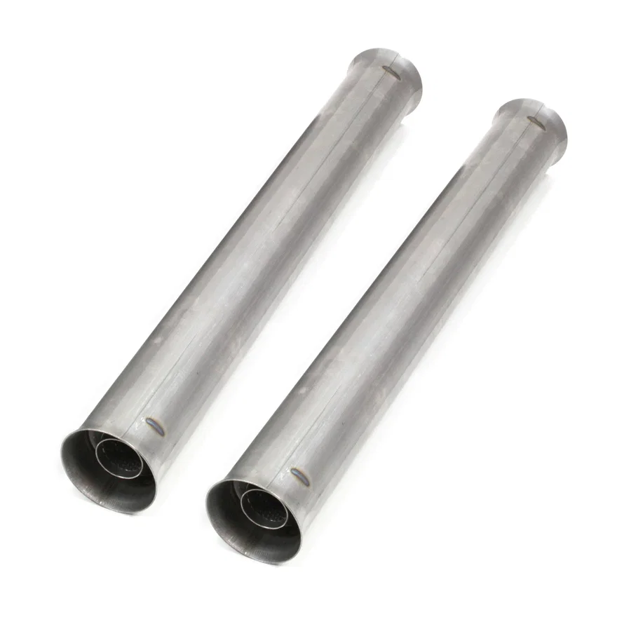 Muffler Slip-In Corvette Sidemount Hi-Flow Glasspack