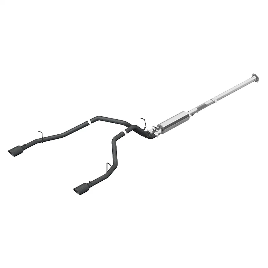 Armor BLK Cat Back Exhaust System for Ram 1500