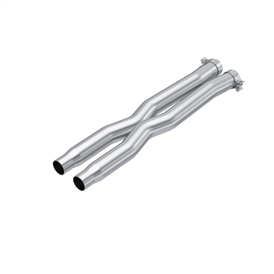 Armor Plus Resonator Delete X Pipe for Ford Mustang