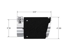 Carbon Fiber Exhaust Tip image 2