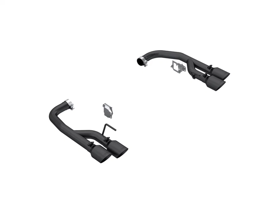 Armor BLK Axle Back Exhaust System for Ford Mustang