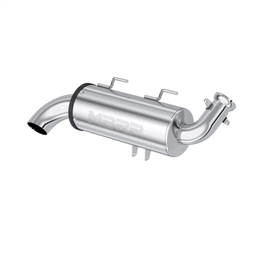 ATV Exhaust System With Performance Muffler for Polaris