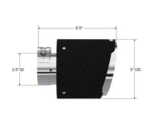 Carbon Fiber Exhaust Tip image 2