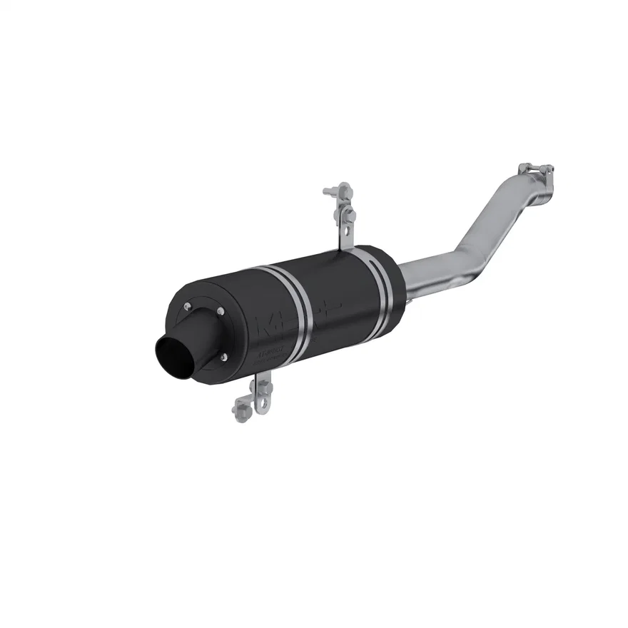 ATV Exhaust System With Performance Muffler for Suzuki