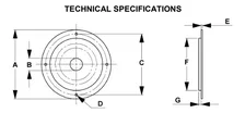 Seals-It™ Firewall Grommet for -8 hose and fittings image 5