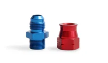 8 AN Male to 1/2" Tubing Adapter image 2