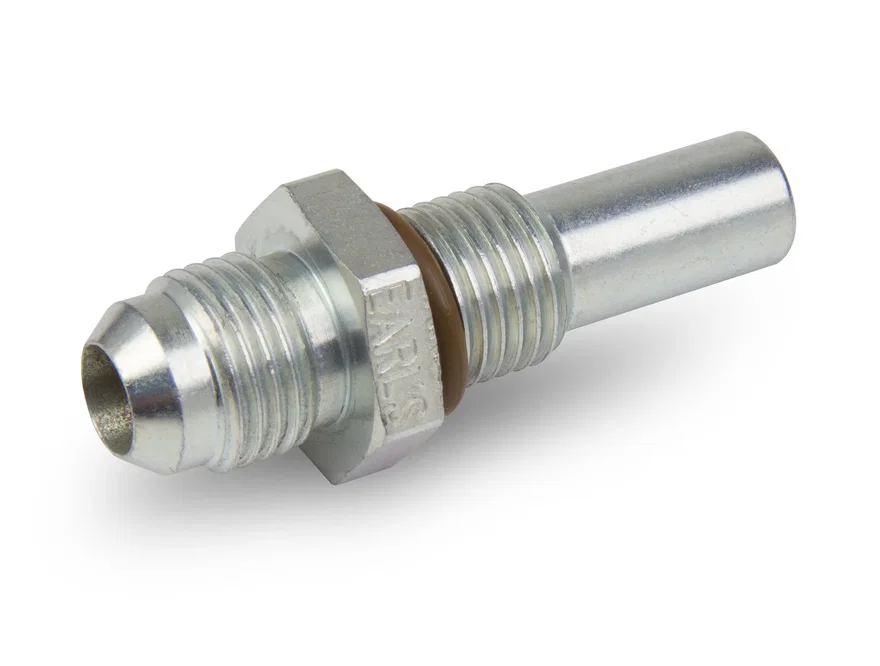 Straight Transmission Adapter -6 Male to 1/4-18 NPSM Male - Long (Rear)