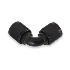 90 Degree -8 AN Female to Female Swivel image 3
