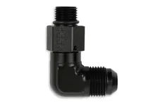 90 Degree -8 AN Male to 9/16"-18 Swivel image 1