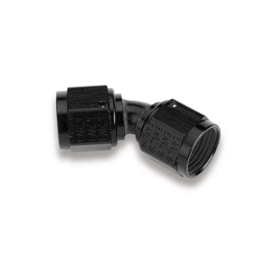 45 Degree -8 AN Female to Female Swivel