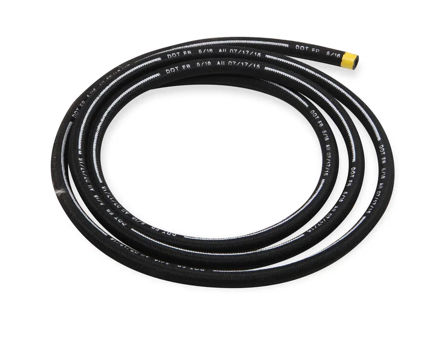 Power Steering Hose - Black - Size -6 - 20 Ft