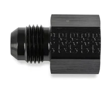 6 AN Male to 14mm x 1.50 Female - Black image 3