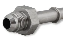 O.E. Fuel Line EFI Quick Connect 3/8" Tube to -6AN - Stainless Steel image 3