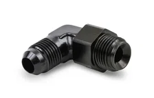 90 Degree -6 AN Male to 5/8"-18 Inverted Flare Male Swivel image 3