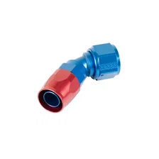 45 Degree Swivel-Seal® Hose End -12 AN - Red/Blue - Clamshell Package image 4