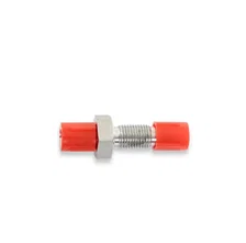Straight -3 AN Bulkhead - Stainless Steel image 1