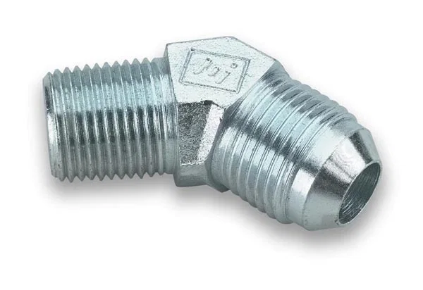45 Degree Elbow Male AN -3 to 1/8" NPT