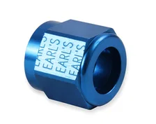 Auto-Crimp Hose End - Straight - Size -12 - Blue image 5