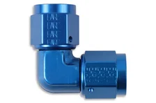 90 Degree -8 AN Female to Female Swivel image 3