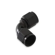 90 Degree -8 AN Female to Female Swivel image 2