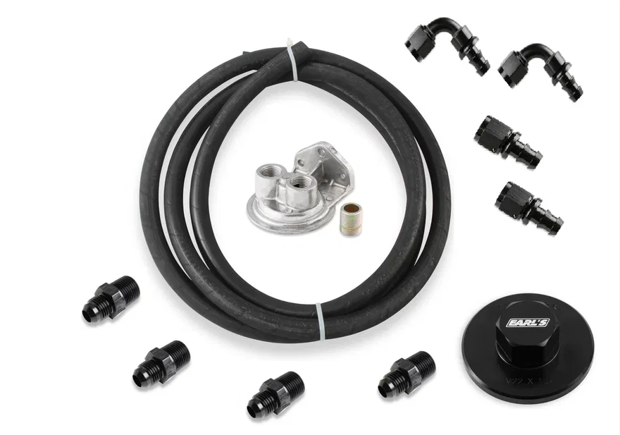 Oil Filter Relocation Kit - Mopar Gen III Hemi  - Fits M22 x 1.5 Filters