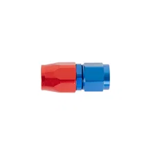 Straight Swivel-Seal® Hose End -6 AN - Red/Blue - Clamshell Package image 3