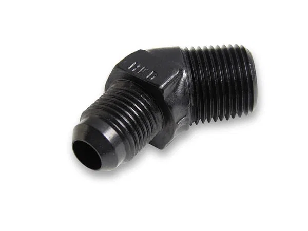 45 Degree Elbow Male AN -16 to 1" NPT