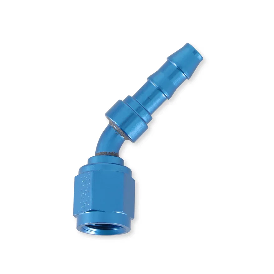 Super Stock™ 45 Degree -4 Female to 1/4" Barb
