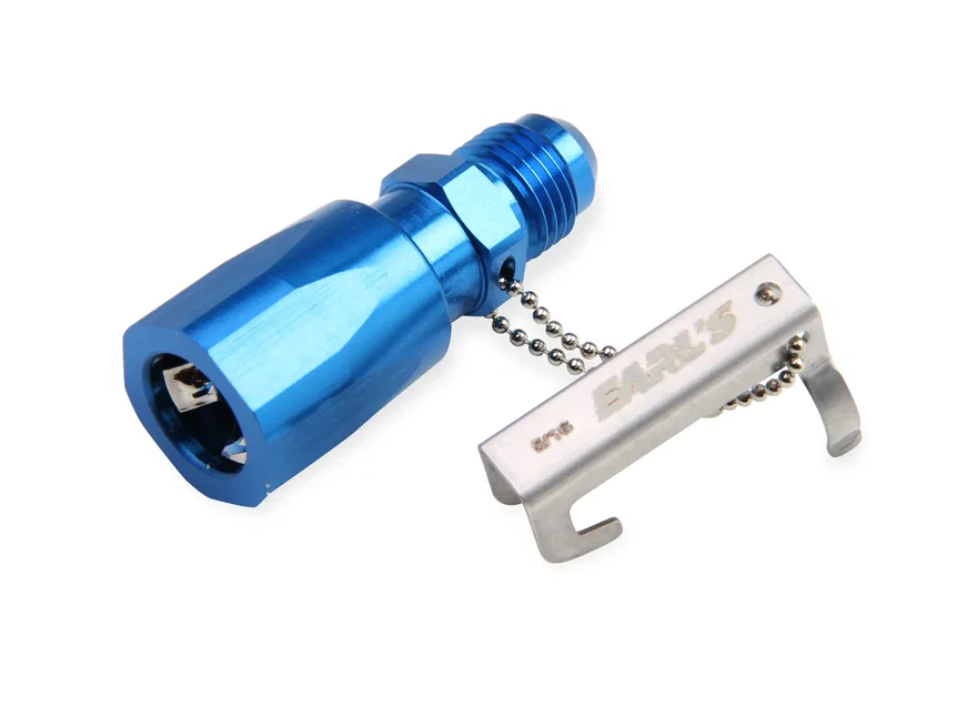 O.E. Fuel Line EFI Quick Connect -6 to 3/8" - Blue