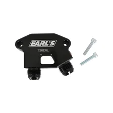 7.3L Godzilla Oil Cooler Adapter - Dual -12 AN Male image 1