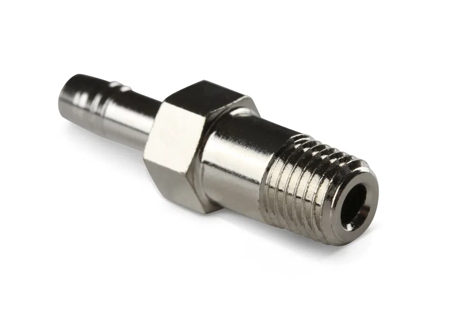Straight 5/32" Hose to 1/16" NPT Male - Extended Length