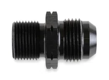 Straight Male AN -12 to 20mm x 1.5 - Black image 3