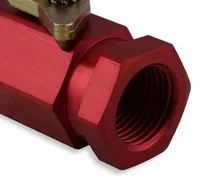 Aluminum Shut-Off Valve - Red image 3