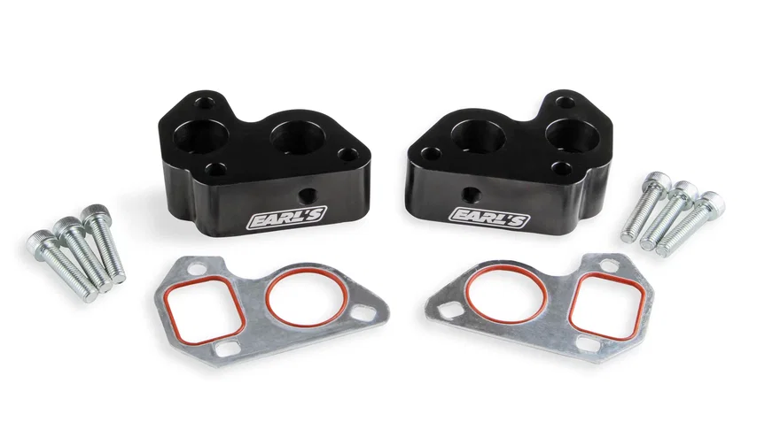 Remote Mount Electric Water Pump Block Adapters