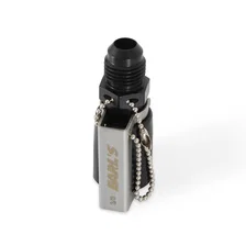 O.E. Fuel Line EFI Quick Connect -6 to 3/8" - Black image 5