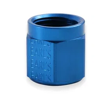 Auto-Crimp Hose End - Straight - Size -12 - Blue image 3