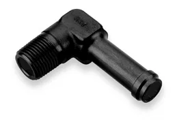 90 Degree 1/4" Hose to 1/8" NPT Male Elbow